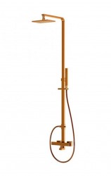 STEINBERG - 160 Sprchový set s termostatem, 15x22 cm, růžové zlato (160 2721 RG)