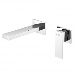 STEINBERG - 160 Umyvadlová baterie pod omítku, 2-otvorová instalace, s tělesem, chrom (160 1802)