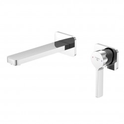 STEINBERG - 230 Umyvadlová baterie pod omítku, 2-otvorová instalace, chrom (230 1804 3)