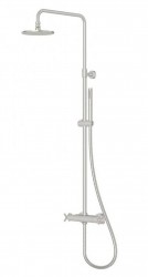 STEINBERG - 250 Sprchový set s termostatem, průměr 20 cm, kartáčovaný nikl (250 2721 BN)