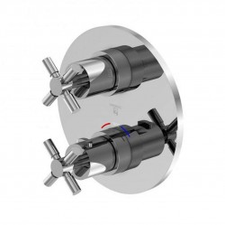 STEINBERG - 250 Termostatická baterie pod omítku pro 2 spotřebiče, chrom (250 4133 3)