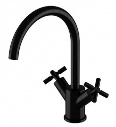 STEINBERG - 250 Umyvadlová baterie s výpustí, matná černá (250 1500 S)