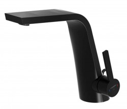 STEINBERG - 260 Umyvadlová baterie s výpustí, matná černá (260 1000 1 S)