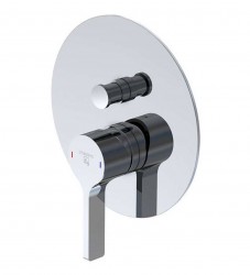 STEINBERG - 280 Baterie pod omítku pro 2 spotřebiče, chrom (280 2103 3)