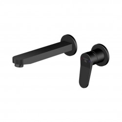 STEINBERG - 340 Umyvadlová baterie pod omítku, 2-otvorová instalace, černá (340 1814 3 S)