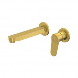 STEINBERG - 340 Umyvadlová baterie pod omítku, 2-otvorová instalace, kartáčované zlato (340 1814 3 BG)