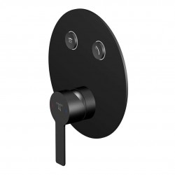 STEINBERG - 390 Baterie pod omítku pro 2 spotřebiče, matná černá (390 2321 3 S)