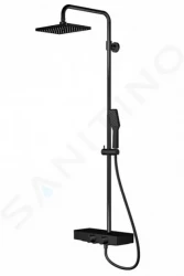 STEINBERG - 390 Sprchový set s termostatem, 258x186 mm, matná černá (390 2700 S)