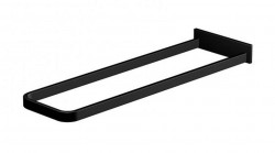 STEINBERG - 450 Držák ručníků, délka 35 cm, matná černá (450 2550 S)