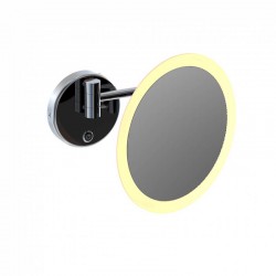 STEINBERG - LED kosmetické zrcátko, s dotykovým senzorem, chrom (650 9030)