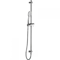 Tres sprchový set s přívodem vody - tyč 966mm, hadice satin, sprcha 100mm (TG 06193105)