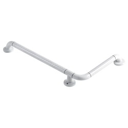 Úhlové koupelnové madlo bílé AWD Interior GRAB BAR (AWD02331418)