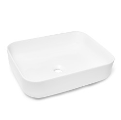 Umyvadlo na desku SAT Infinitio 50x39 cm bez přepadu SATINF5039 (SATINF5039)