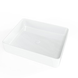 Umyvadlo na desku SAT Infinitio 50x40 cm bez přepadu SATINF5040 (SATINF5040)