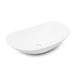 Umyvadlo na desku SAT Infinitio 61,5x36 cm mat bez přepadu SATINF61536M (SATINF61536M)