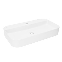 Umyvadlo na desku SAT Infinitio 70x40 cm bez přepadu SATINF4070 (SATINF4070)