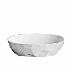 Umyvadlo na desku SAT Meda 56x37 cm bez otvoru pro baterii SATME5637 (SATME5637)
