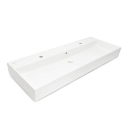 Umyvadlo SAT Infinitio 121,4x46,9 cm dva otvory pro baterii SATINF12046 (SATINF12046)