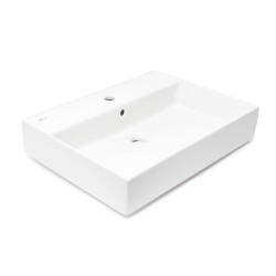 Umyvadlo SAT Infinitio 60,5x46,5 cm otvor pro baterii uprostřed SATINF6046 (SATINF6046)