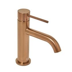 Umyvadlová baterie SAT Aurum bez výpusti broušená rose gold SATBAUR271BRG (SATBAUR271BRG)