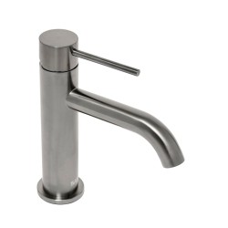 Umyvadlová baterie SAT Aurum bez výpusti broušený gun metal SATBAUR271BGM (SATBAUR271BGM)