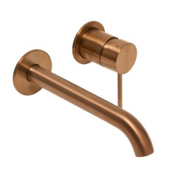 Umyvadlová baterie SAT Aurum včetně podomítkového tělesa broušená rose gold SATBAUR101BRG (SATBAUR101BRG)
