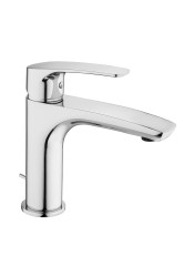 Umyvadlová baterie SAT Project s výpustí chrom SATBSPRO275 (SATBSPRO275)