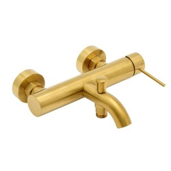Vanová baterie SAT Aurum bez sprchového setu 150 mm broušená zlatá SATBAUR222BG (SATBAUR222BG)