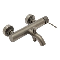 Vanová baterie SAT Aurum bez sprchového setu 150 mm broušený gun metal SATBAUR222BGM (SATBAUR222BGM)