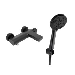 Vanová baterie SAT Evolution s vanovým setem 150 mm černá matná SATBSEVO222CSET1 (SATBSEVO222CSET1)