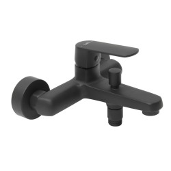 Vanová baterie SAT Feel bez sprchového setu 150 mm černá matná SATBSFEEL222C (SATBSFEEL222C)
