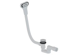 Vanový automat click/clack a štěrbinový přepad DN40/DN50 SAT bílá matná plast SATAVAS80CCBM (SATAVAS80CCBM)