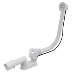 Vanový automat - tělo k vaně DN50 SAT 8,5 cm chrom plast SATAVA (SATAVA)