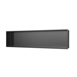 Vestavná polička SAT Aurum gun metal 121x28 cm SATAURN12128BGM (SATAURN12128BGM)