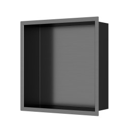 Vestavná polička SAT Aurum gun metal 33x33 cm SATAURN3030BGM (SATAURN3030BGM)
