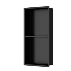 Vestavná polička SAT Aurum matná černá 33x63 cm SATAURN6030SMB (SATAURN6030SMB)