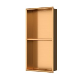 Vestavná polička SAT Aurum růžovozlatá 33x63 cm SATAURN6030SBRG (SATAURN6030SBRG)