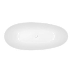 VILLEROY & BOCH - Antao Volně stojící vana 170x75 cm, SilentFlow, alpská bílá (UBQ170TAO7TV-01)