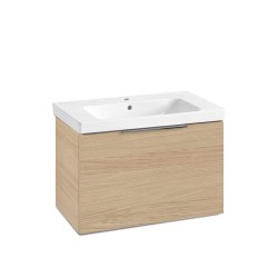 VILLEROY & BOCH - Architectura Skříňka s umyvadlem, 75x47x42 cm, 1 zásuvka, Nordic Oak (4A878001SVJ)