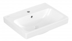 VILLEROY & BOCH - Architectura Umyvadlo 55x42 cm, s přepadem, otvor pro baterii, alpská bílá (4A875501)