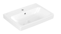 VILLEROY & BOCH - Architectura Umyvadlo 60x45 cm, s přepadem, otvor pro baterii, CeramicPlus, alpská bílá (4A8760R1)