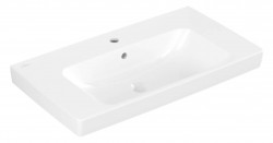VILLEROY & BOCH - Architectura Umyvadlo 80x45 cm, s přepadem, otvor pro baterii, alpská bílá (4A878001)