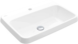 VILLEROY & BOCH - Architectura Umyvadlo zápustné, 60x45 cm, bez přepadu, otvor pro baterii, alpská bílá (5A676101)