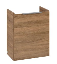 VILLEROY & BOCH - Architectura Umyvadlová skříňka, 43x52x27 cm, 1 dvířka, panty vlevo, Oak Kansas (B88300RH)