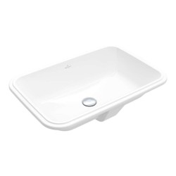 VILLEROY & BOCH - Architectura Vestavné umyvadlo, 57x37 cm, s přepadem, CeramicPlus, alpská bílá (5A7760R1)