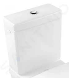 VILLEROY & BOCH - Architectura WC nádržka kombi, zadní/boční přívod, CeramicPlus, alpská bílá (5787G1R1)