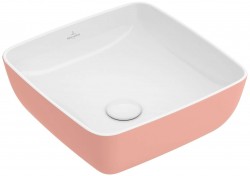 VILLEROY & BOCH - Artis Umyvadlo na desku, 41x41 cm, Powder (417841BCT0)