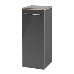 VILLEROY & BOCH - Avento Boční skříňka, 35x89x37 cm, 1 dvířka, Crystal Grey (A89501B1)