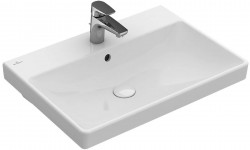 VILLEROY & BOCH - Avento Umyvadlo nábytkové 60x47 cm, s přepadem, otvor pro baterii, alpská bílá (41586001)