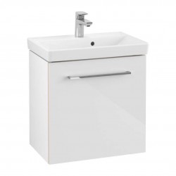 VILLEROY & BOCH - Avento Umyvadlová skříňka, 53x51x35 cm, 1 dvířka, Crystal White (A88800B4)